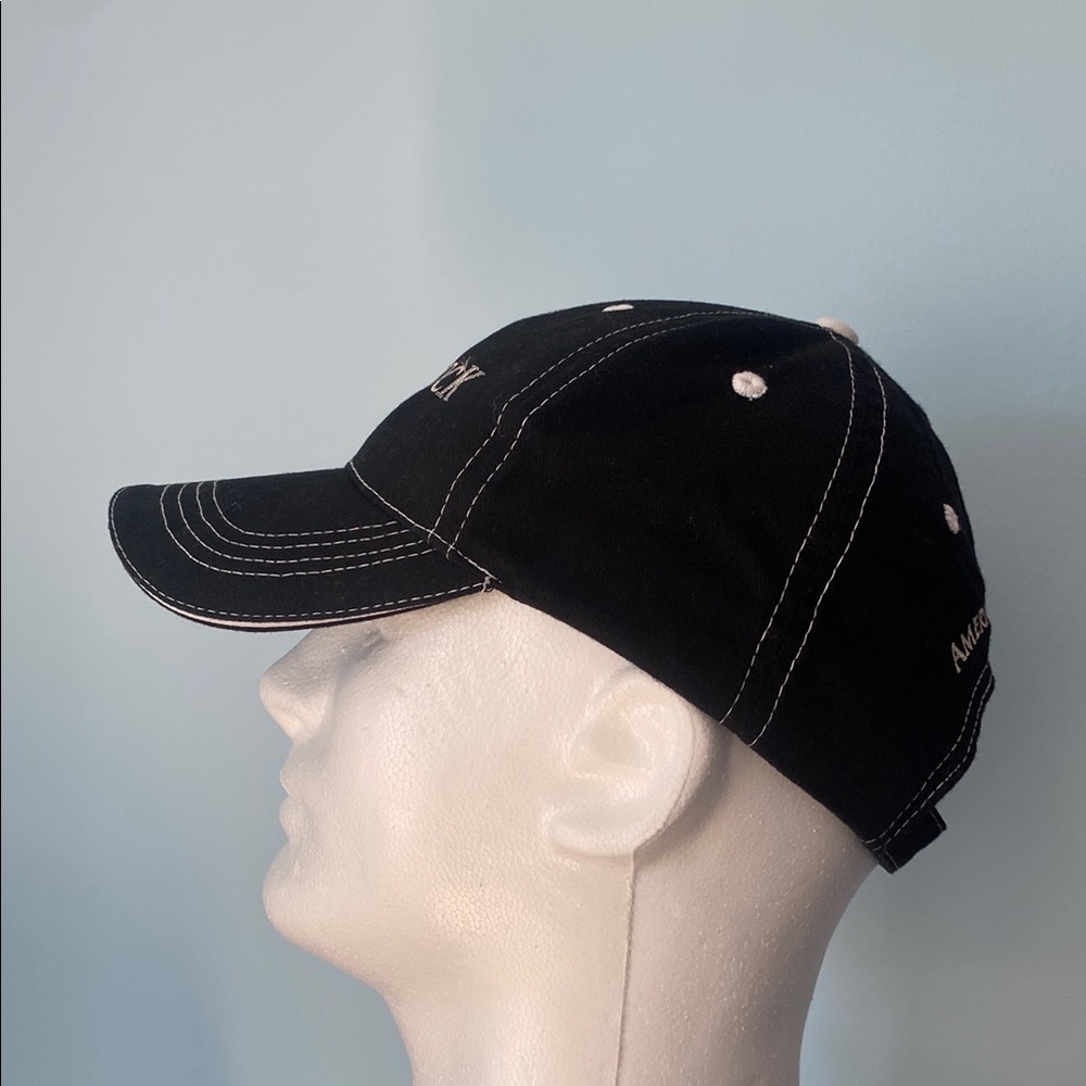 Kid Rock “American Bad Ass” Black Hat With White Stitching And Embroidered Logo - Picture 5 of 11